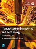 PDF Manufacturing Engineering and Technology, Global Edition von Serope Kalpakjian, Steven Schmid