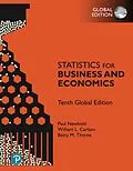 E-Book (pdf) Statistics for Business and Economics, Global Edition von Paul Newbold, William L. Carlson, Betty Thorne