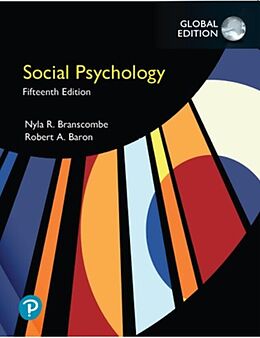 Kartonierter Einband Social Psychology, Global Edition von Nyla Branscombe, Nyla R. Branscombe, Robert A. Baron