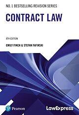 Kartonierter Einband Law Express Revision Guide: Contract Law von Stefan Fafinski