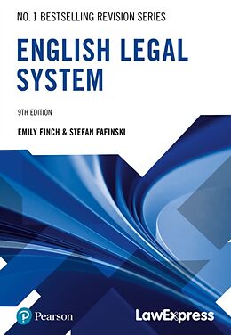 Broché Law Express Revision Guide: English Legal System de Stefan; Finch, Emily Fafinksi