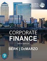 Couverture cartonnée Corporate Finance, Global Edition de Jonathan Berk