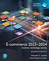 Couverture cartonnée E-commerce 20232024: business. technology. society., Global Edition de Kenneth Laudon