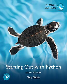 eBook (epub) Starting Out with Python, Global Edition de Tony Gaddis