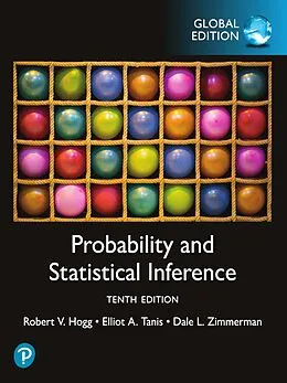 E-Book (pdf) Probability and Statistical Inference, Global Edition von Robert V. Hogg, Elliot A. Tanis, Dale L. Zimmerman