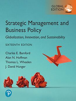 eBook (pdf) Strategic Management and Business Policy: Globalization, Innovation and Sustainability, Global Edition -- (Perpetual Access) de Thomas L. Wheelen, J. David Hunger, Alan N. Hoffman