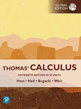 E-Book (pdf) Thomas' Calculus, SI Units von Joel R. Hass, Christopher E. Heil, Maurice D. Weir