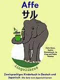 E-Book (epub) Zweisprachiges Kinderbuch in Deutsch und Japanisch: Affe -    - Die Serie zum Japanisch Lernen von ColinHann