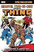 Couverture cartonnée MARVEL TWO-IN-ONE EPIC COLLECTION: REMEMBRANCE OF THINGS PAST de Marv Wolfman, Marvel Various, Ron Wilson