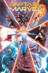 Fester Einband Captain Marvel: Highest, Furthest, Fastest Omnibus Carmen Carnero Cover von Kelly Thompson, Torunn Gronbekk, David Lopez