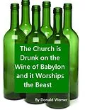 E-Book (epub) The Church is Drunk on the Wine of Babylon and it Worships the Beast von Donald Werner