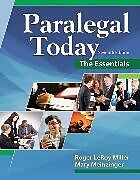Kartonierter Einband Paralegal Today von Roger Miller, Mary Meinzinger