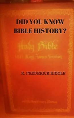E-Book (epub) Did You Know About Bible History? von R Frederick Riddle
