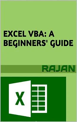 E-Book (epub) Excel VBA: A Beginners' Guide von Rajan