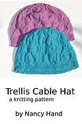 E-Book (epub) Trellis Cable Hat von Nancy Hand