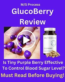 E-Book (epub) GlucoBerry Review - Is Tiny Purple Berry Effective To Control Blood Sugar Level? Must Read Before Buying! von Mark
