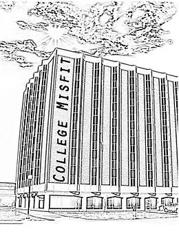 E-Book (epub) College Misfit von Justin Palmer