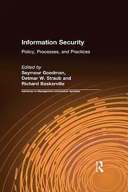 E-Book (epub) Information Security von Seymour Goodman, Detmar W. Straub, Richard Baskerville