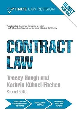 E-Book (epub) Optimize Contract Law von Kathrin Kuhnel-Fitchen, Tracey Hough