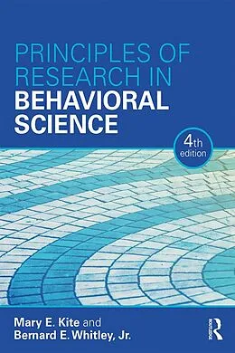 E-Book (epub) Principles of Research in Behavioral Science von Mary E. Kite, Bernard E. Whitley Jr