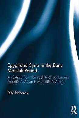 E-Book (epub) Egypt and Syria in the Early Mamluk Period von D. S. Richards