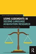 E-Book (pdf) Using Judgments in Second Language Acquisition Research von Patti Spinner, Susan M. Gass