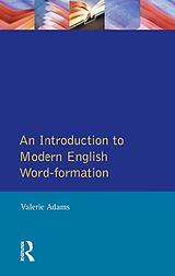 eBook (epub) An Introduction to Modern English Word-Formation de Valerie Adams