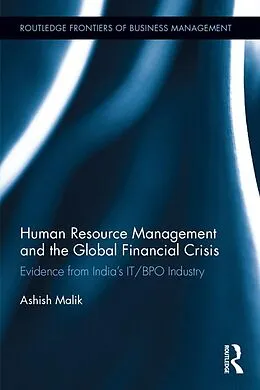 E-Book (pdf) Human Resource Management and the Global Financial Crisis von Ashish Malik