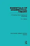 ePUB Essentials of Grammatical Theory von D. J. Allerton
