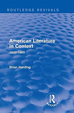 E-Book (epub) American Literature in Context von Brian Harding