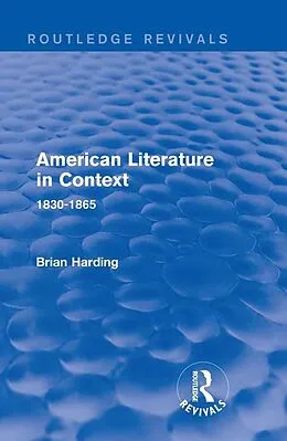E-Book (pdf) American Literature in Context von Brian Harding