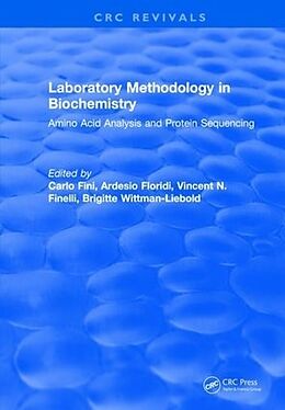 Fester Einband Laboratory Methodology in Biochemistry von C. Fini