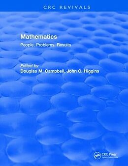 Fester Einband Mathematics von Douglas M. Campbell