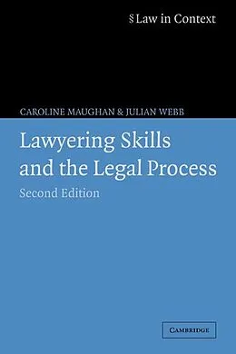 E-Book (epub) Lawyering Skills and the Legal Process von Caroline Maughan