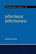 E-Book (pdf) Inflectional Defectiveness von Andrea D. Sims