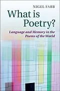 E-Book (epub) What is Poetry? von Nigel Fabb