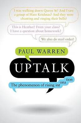 E-Book (epub) Uptalk von Paul Warren
