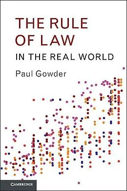 E-Book (epub) Rule of Law in the Real World von Paul Gowder