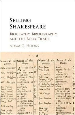 E-Book (pdf) Selling Shakespeare von Adam G. Hooks