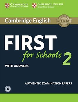 Broschiert First for Schools 2 Student Pack : Student Book with Answers and von Cambridge ESOL