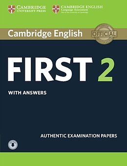 Kartonierter Einband Cambridge English First 2 Student's Book with Answers von Cambridge ESOL