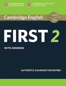 Couverture cartonnée Cambridge English First 2 Student's Book with Answers de Cambridge ESOL