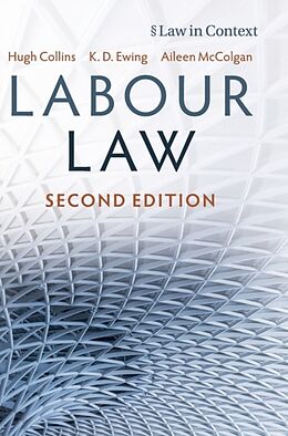 Livre Relié Labour Law de Hugh Collins, K. D. Ewing, Aileen McColgan