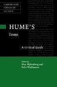 Livre Relié Hume's Essays de Max (University of Florida) Waldmann, Skjonsberg