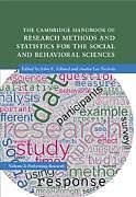 Livre Relié The Cambridge Handbook of Research Methods and Statistics for the Social and Behavioral Sciences: Volume 2 de 