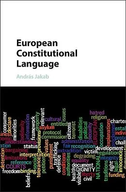 E-Book (epub) European Constitutional Language von Andras Jakab