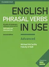 Kartonierter Einband English Phrasal Verbs in Use Advanced Book with Answers von McCarthy Michael, O'Dell Felicity