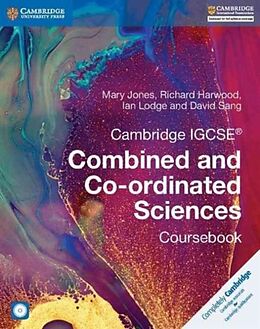Kartonierter Einband Cambridge IGCSE R Combined and Co Ordinated Sciences Coursebook von Mary; Harwood, Richard; Lodge, Ian; Sang, D Jones