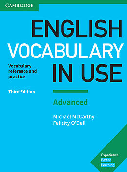 Kartonierter Einband English Vocabulary in Use. Third Edition. Advanced. Book with answers von Michael; O'Dell, Felicity McCarthy