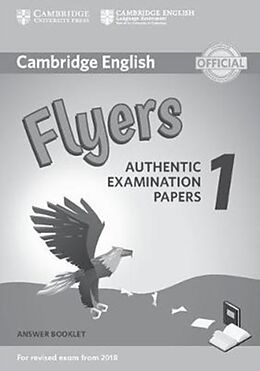 Kartonierter Einband Cambridge English Flyers 1 for Revised Exam from 2018 Answer Booklet von CAMBRIDGE ESOL